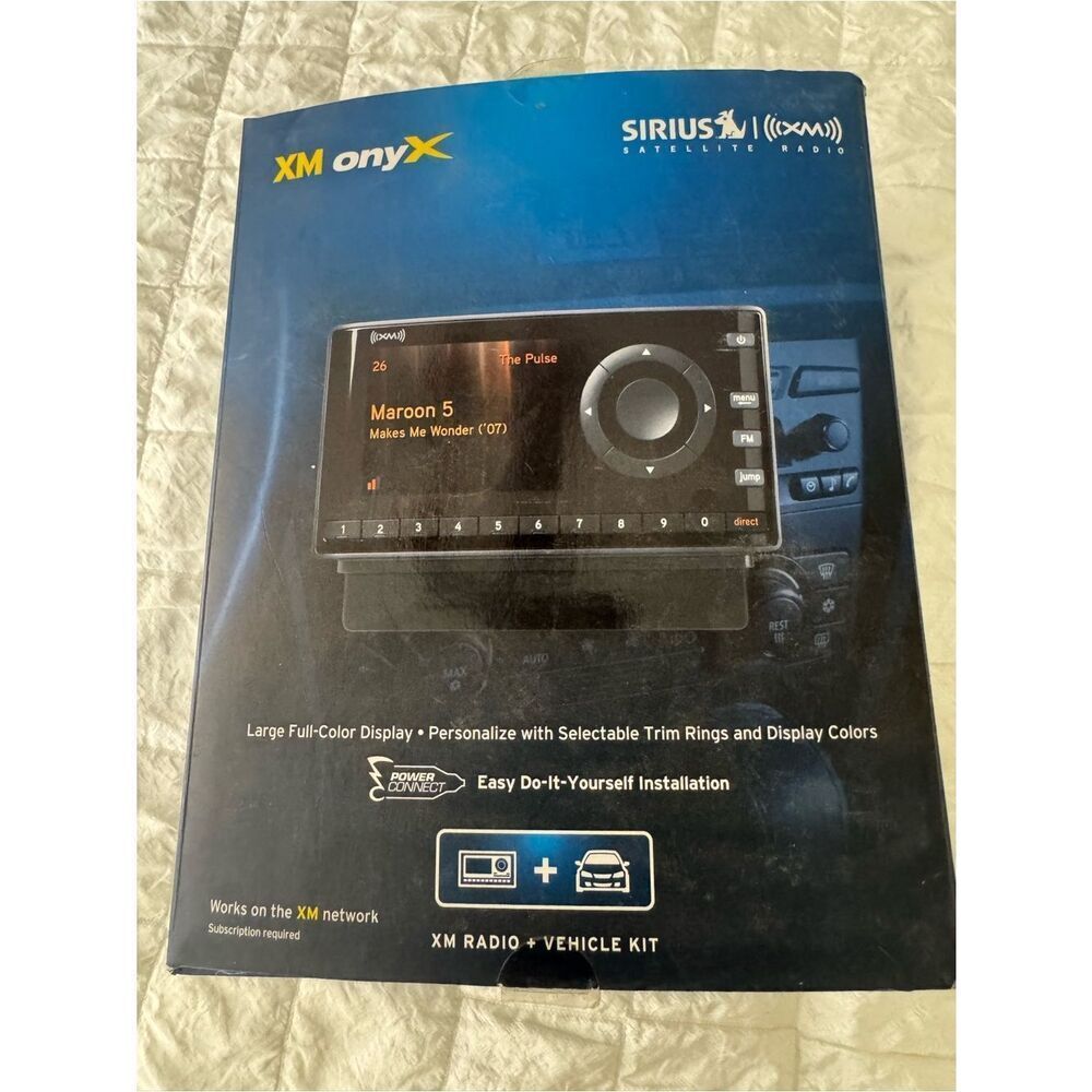 For Sale: Brand New SiriusXM Onyx Satellite Radio + Vehicle Kit (XDNX1V1)